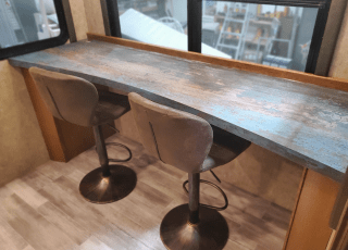 custom bar table