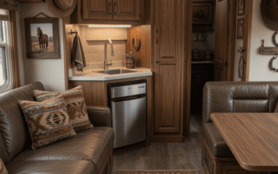 Horse Trailer Living Quarters Remodel Ideas for Comfort